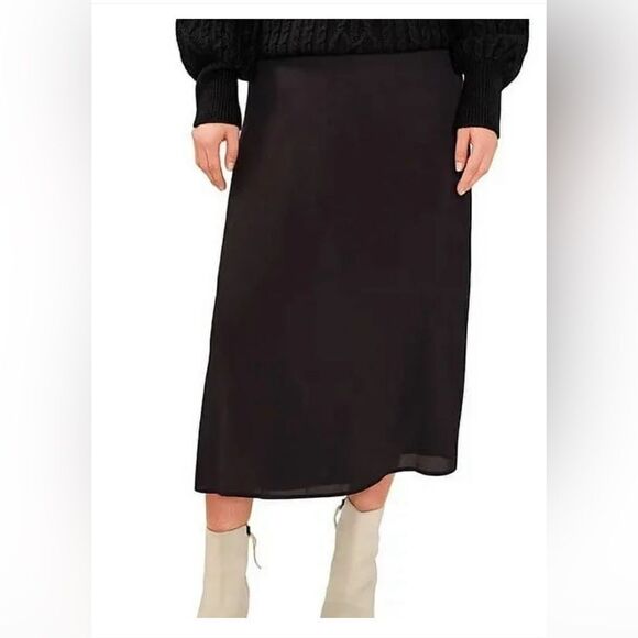Vince Camuto Women's Midi Skirt Straight NWT Size L - Picture 1 of 4